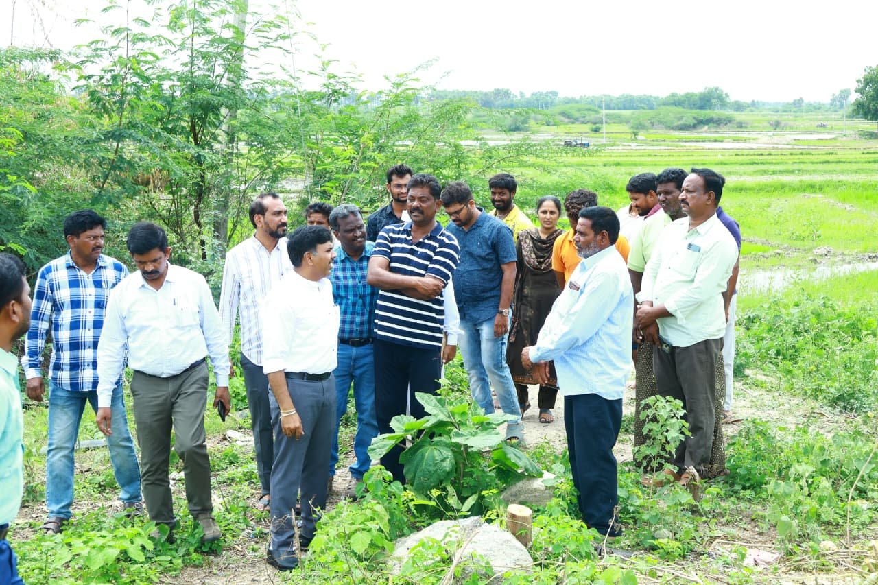  వరి వేసుకోకండి .నష్టపోకండి- జిల్లా కలెక్టర్ బి. చంద్రశేఖర్ రైతులకు విజ్ఞప్తి  